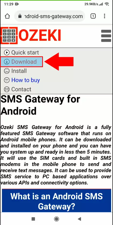 open download page