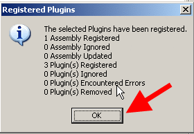 registered plugins
